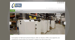 Desktop Screenshot of otec-iden.com