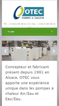 Mobile Screenshot of otec-iden.com